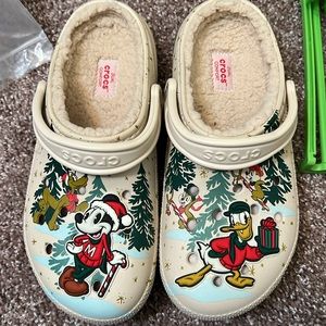 Disney Snowflake Crocs